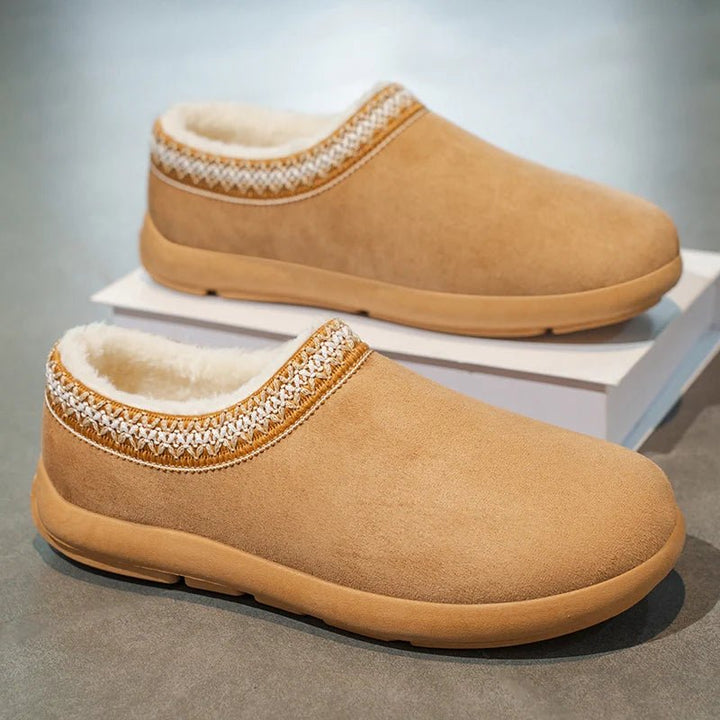 Off-Duty Plush Slip Ons
