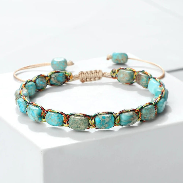 hand made stone bracelet