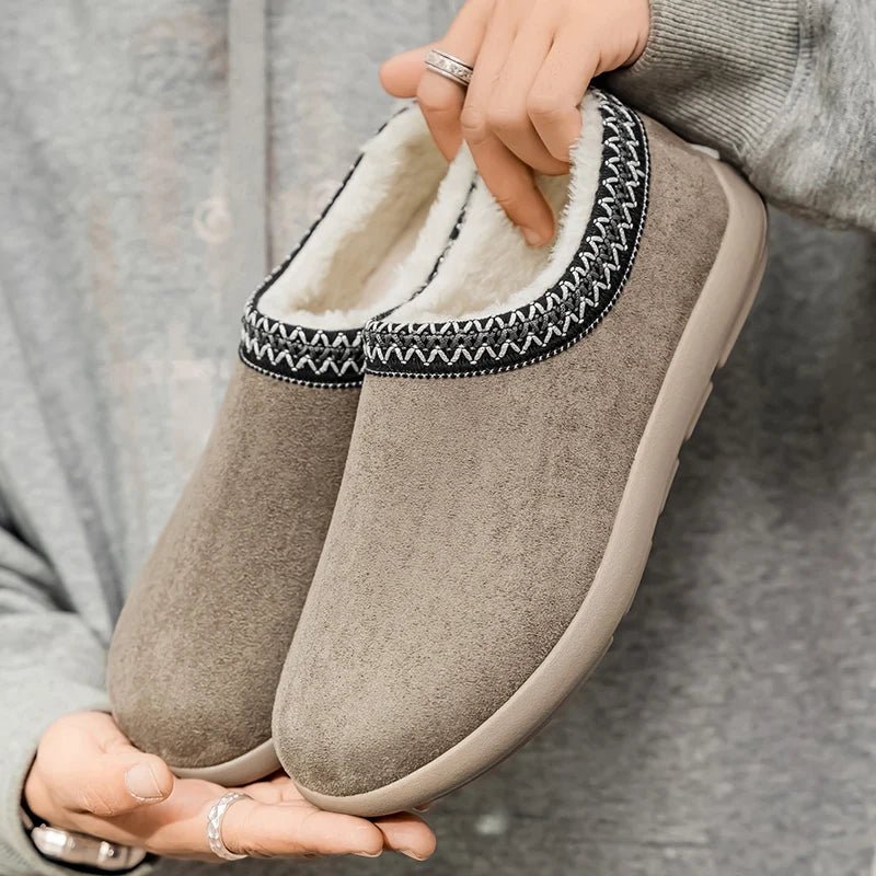 Off-Duty Plush Slip Ons