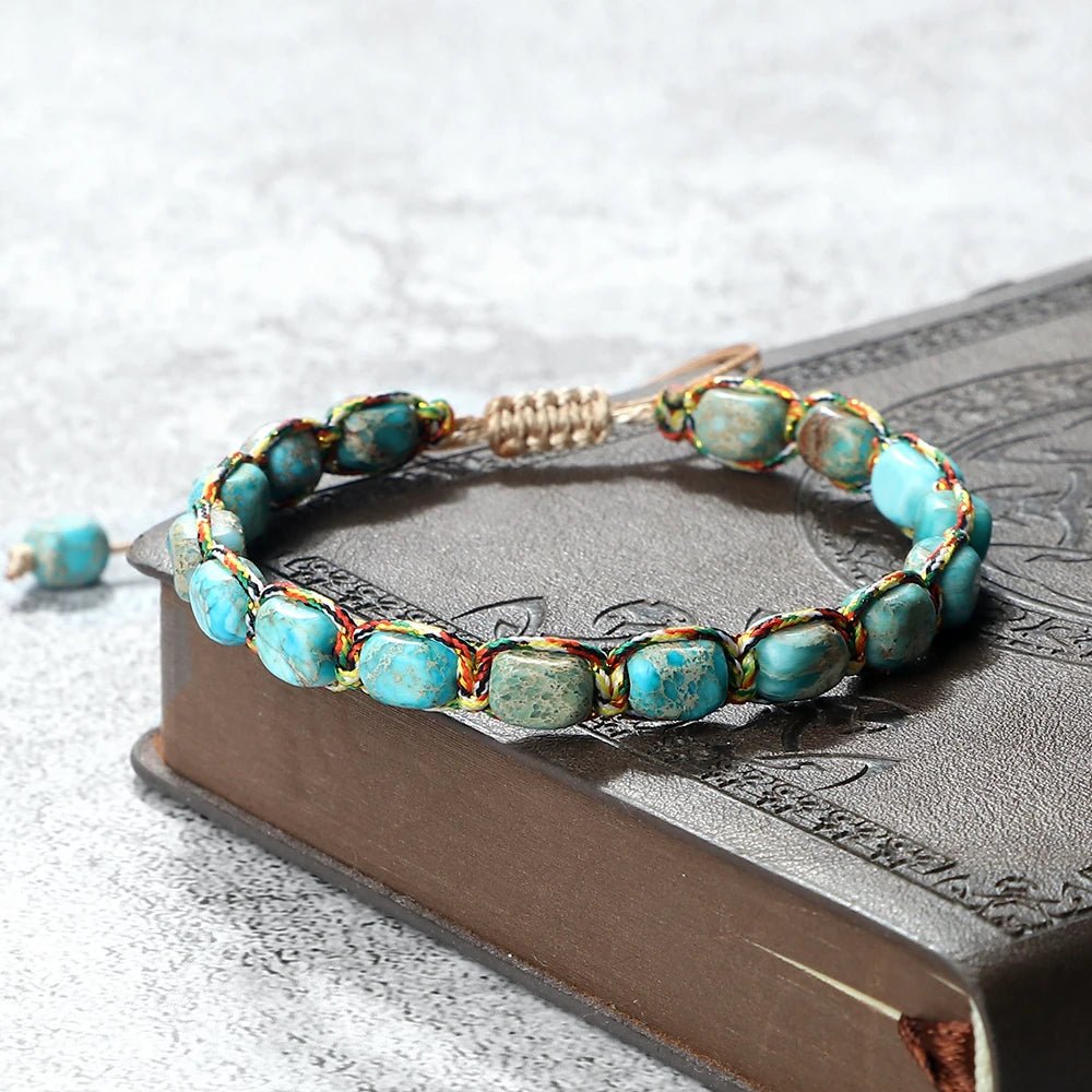 hand made stone bracelet