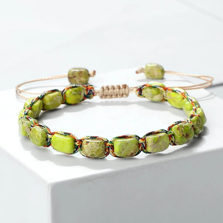hand made stone bracelet