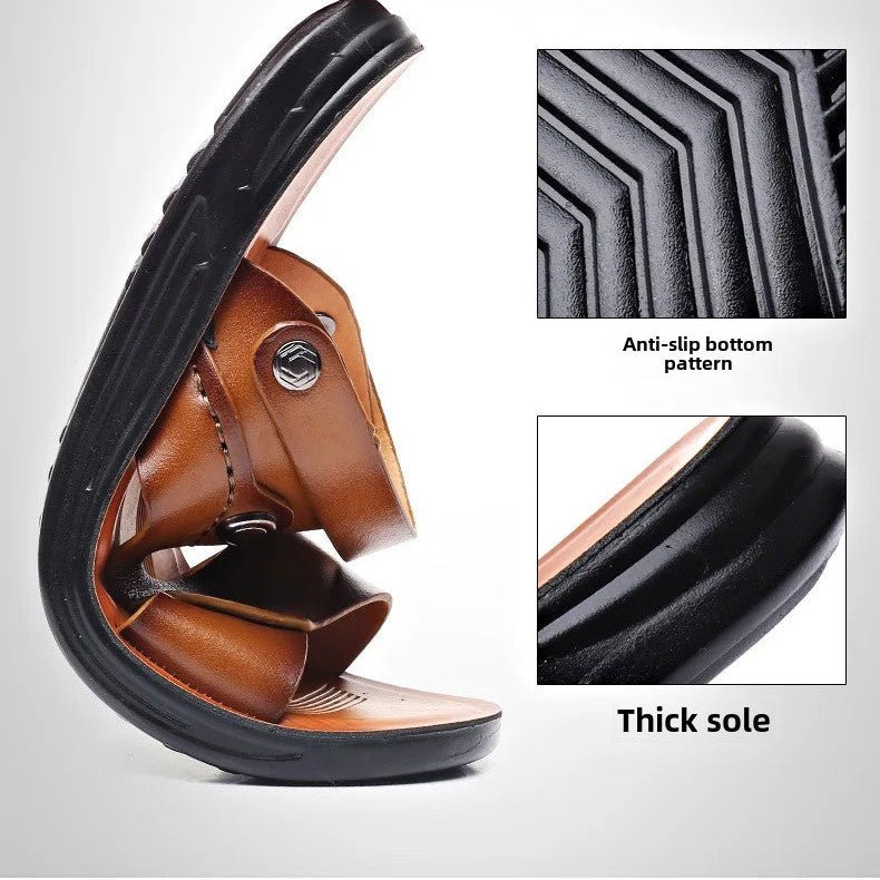 Woodmere Leather Sandals