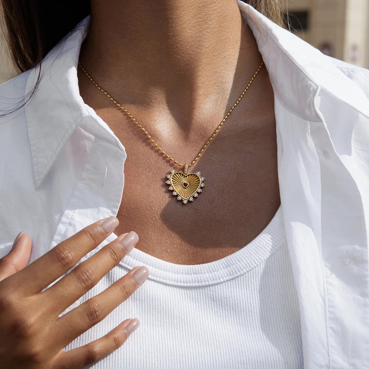 Solara Stainless Steel Necklace