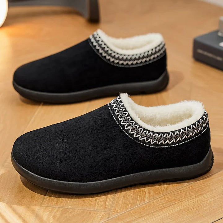 Off-Duty Plush Slip Ons