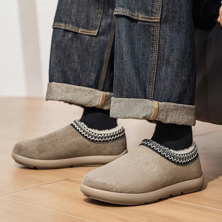 Off-Duty Plush Slip Ons