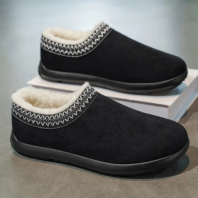 Off-Duty Plush Slip Ons