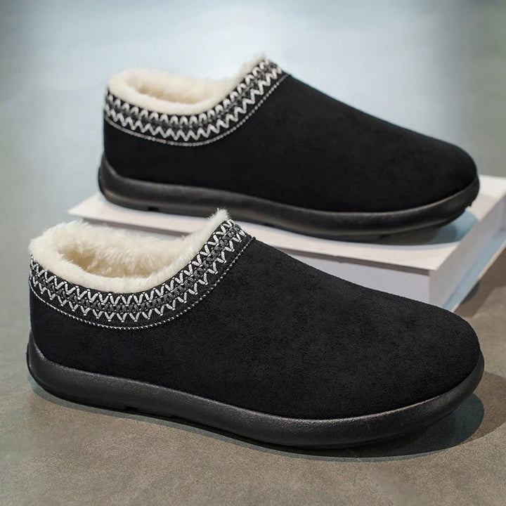 Off-Duty Plush Slip Ons