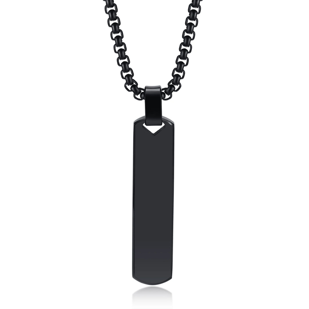 Stainless Steel Bar Necklace