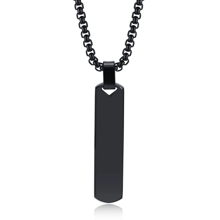 Stainless Steel Bar Necklace
