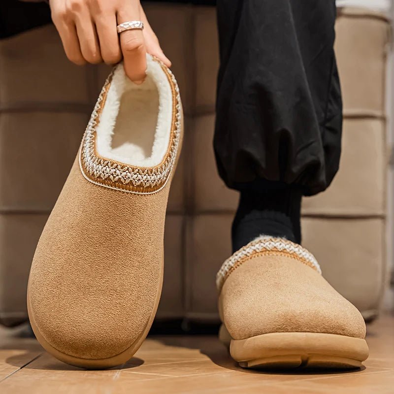 Off-Duty Plush Slip Ons