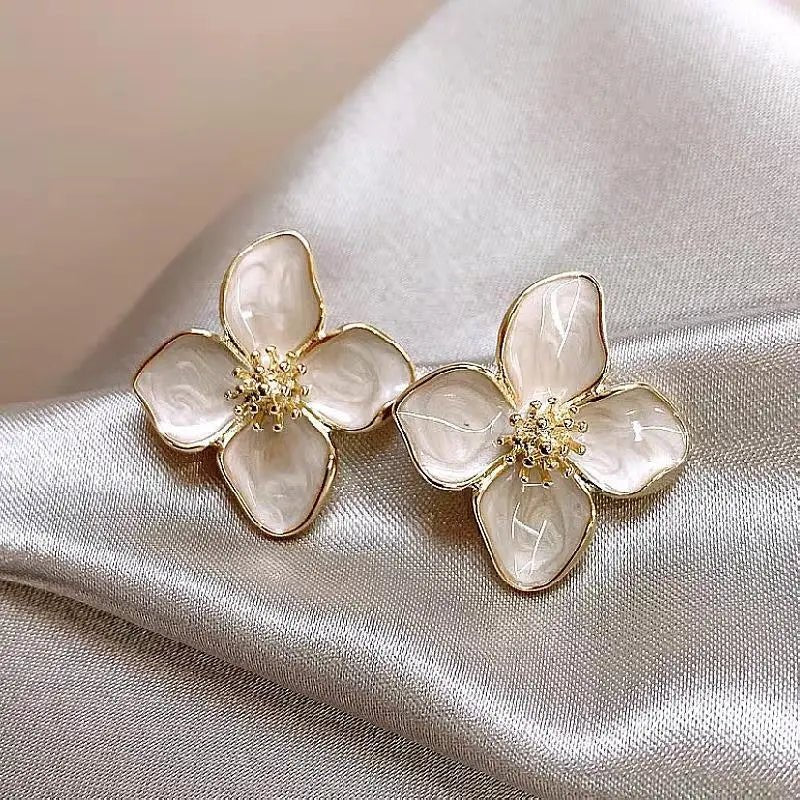 Verdant Flower Earrings