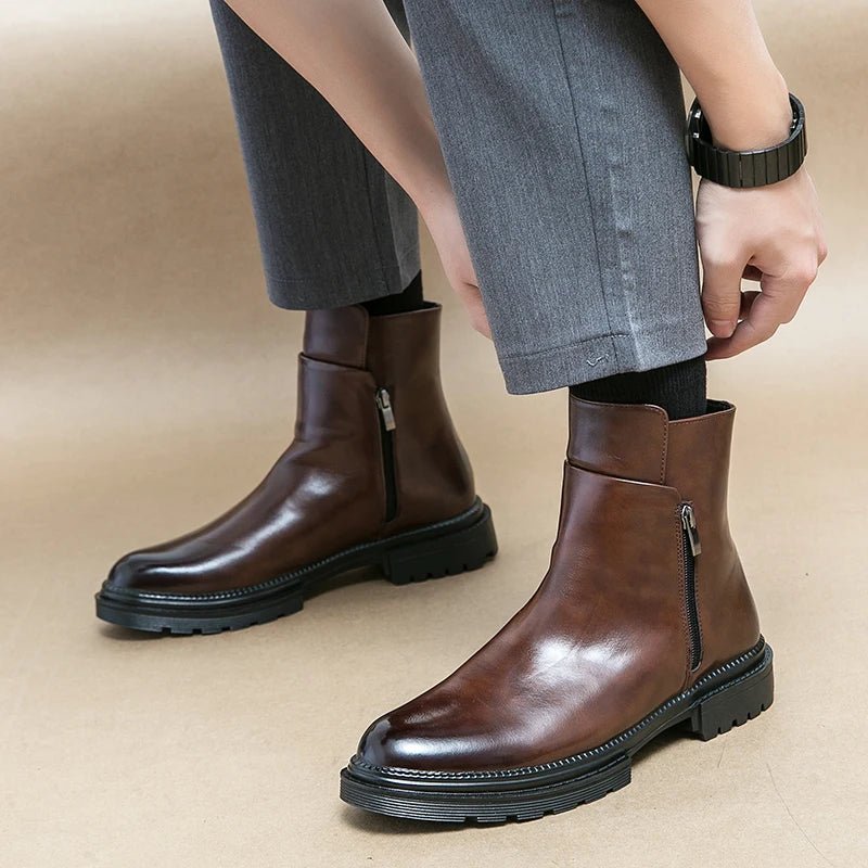 Baxter Leather Boot
