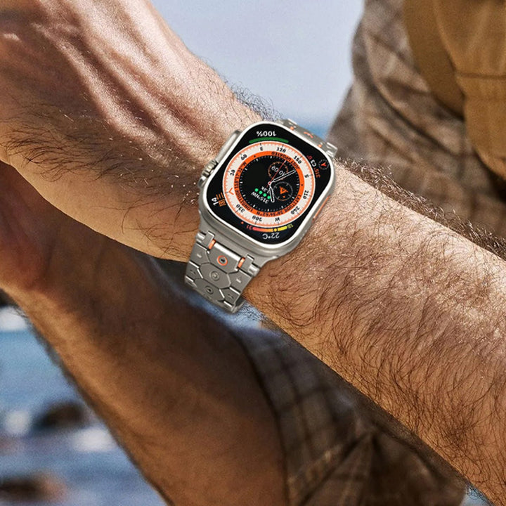 MechLine Stainless Steel Apple Watch Band