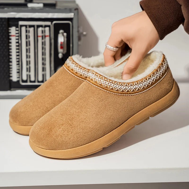 Off-Duty Plush Slip Ons