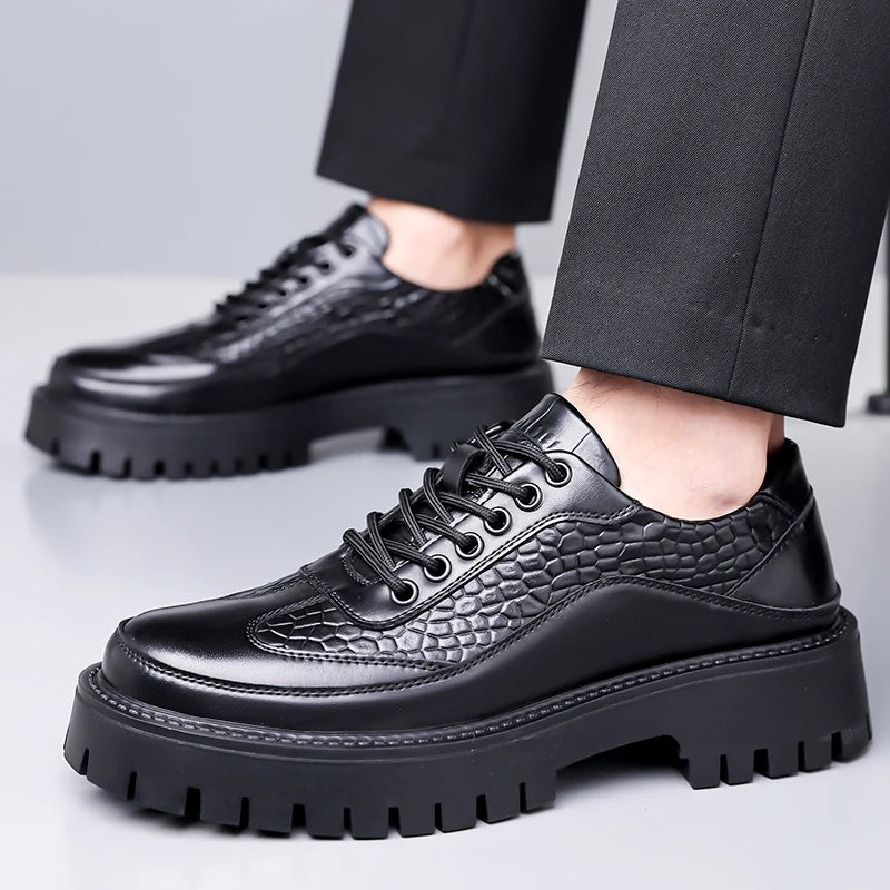 Aurelio Leather Derby
