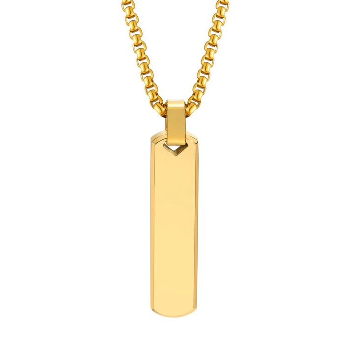Stainless Steel Bar Necklace