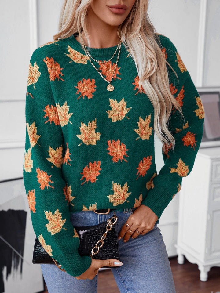Maple Hues Sweater