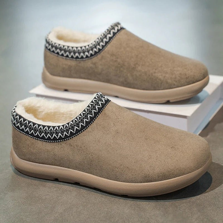 Off-Duty Plush Slip Ons