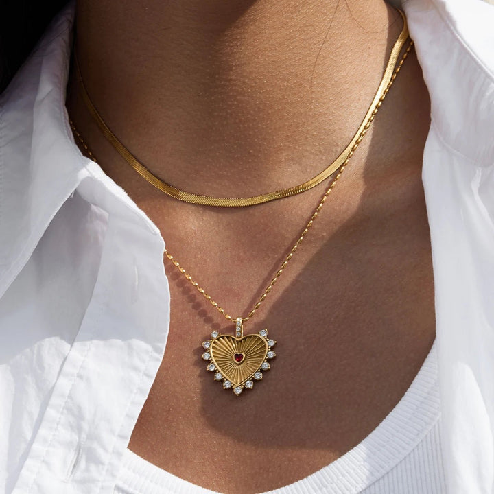 Solara Stainless Steel Necklace