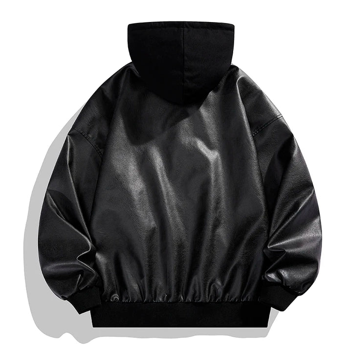 Rogue Leather Hoodie