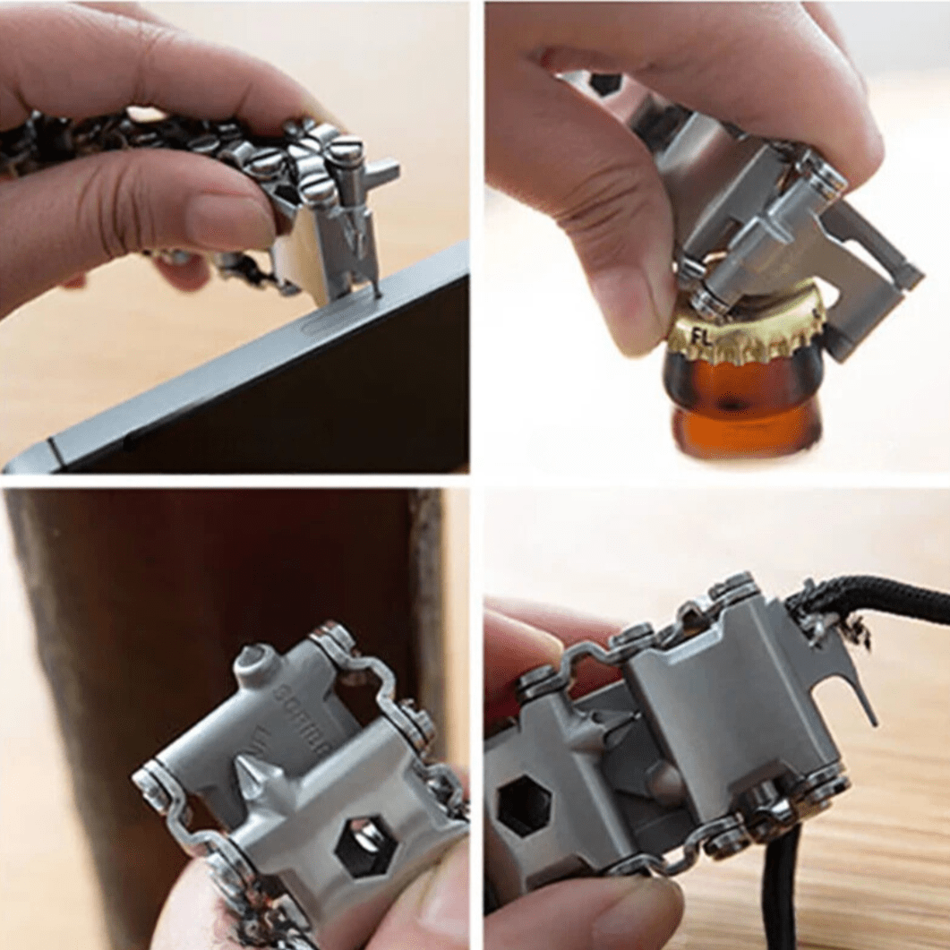 ForgeX™ Stainless Steel 4 in 1 Apple Watch Band