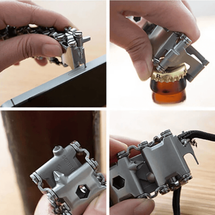 ForgeX™ Stainless Steel 4 in 1 Apple Watch Band