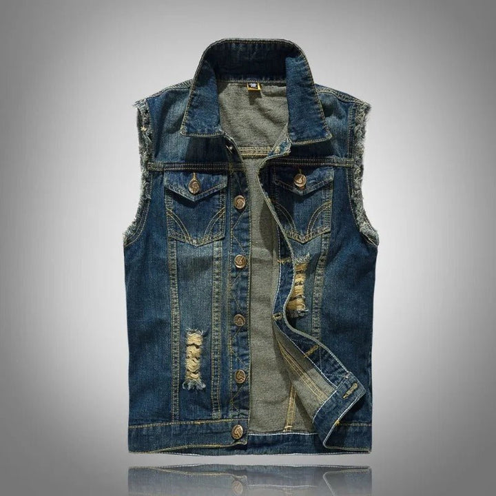 Bronco Jack Denim Vest